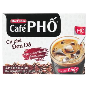 MAC COFFEE´ Cafe´ Pho Ca Phe Den Da 160g